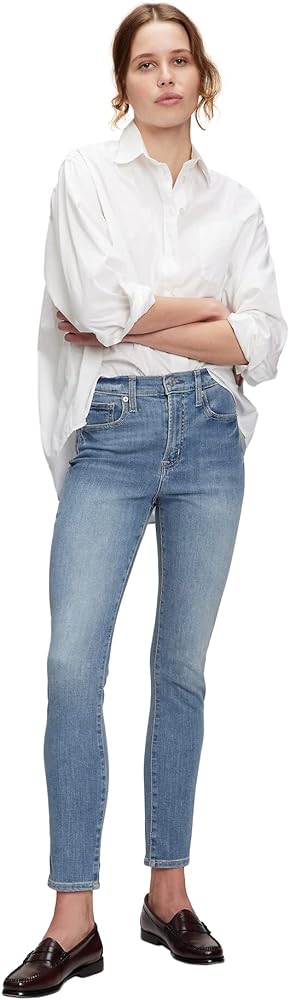 GAP Women's High Rise Skinny Fit Denim Jeans