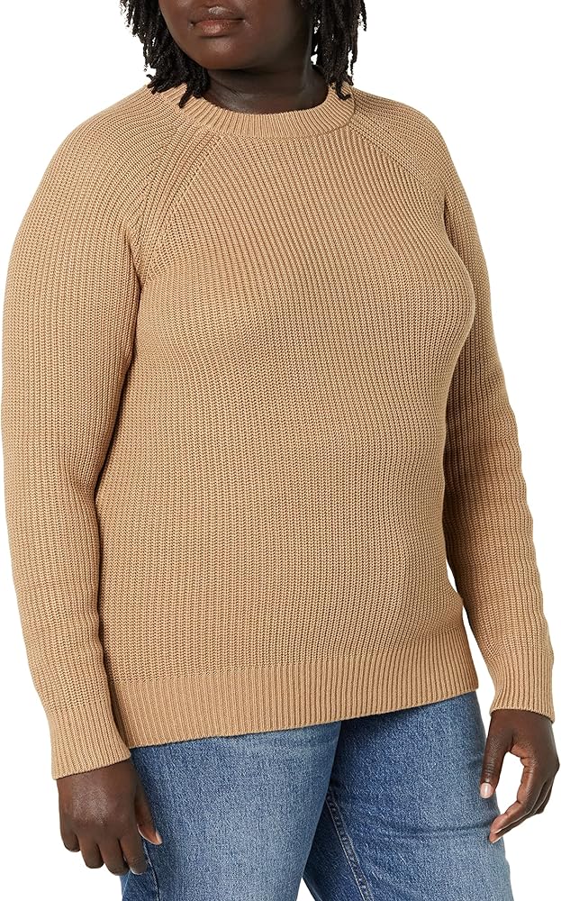 Amazon Aware Women's Rib Crewneck Sweater (Available in Plus Size)