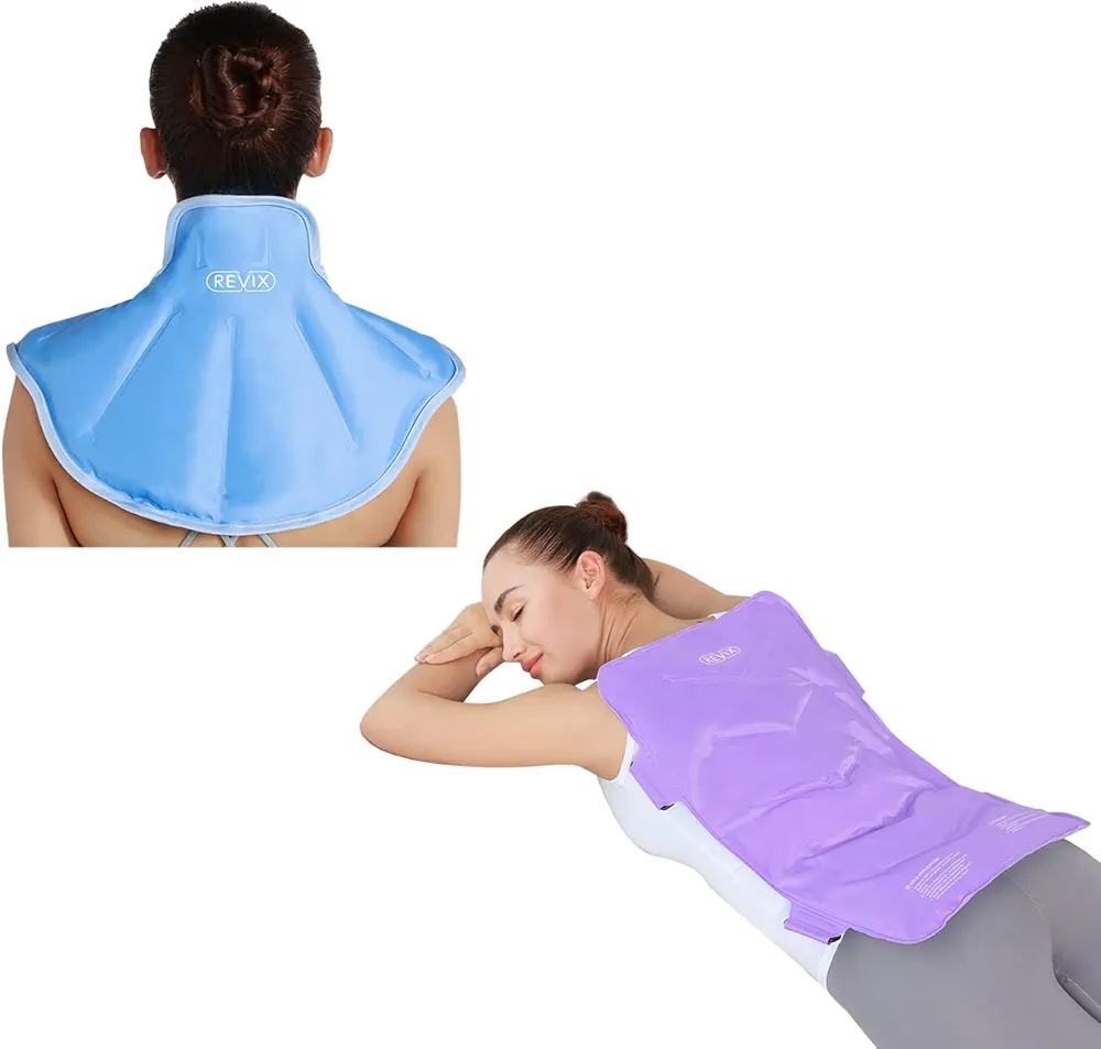 REVIX Ice Pack for Neck and Shoulders and Full Back Ice Pack for Injuries