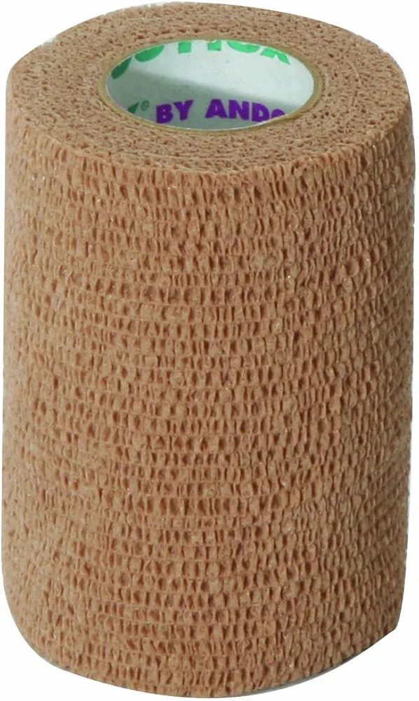 North by Honeywell 103300T Co-Flex, 3-Inch x 5 Yard Flexible Bandage, Tan