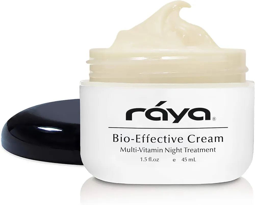 Raya SPA Bio-Effective Night Cream | Deep Recovery Anti-Aging Facial Moisturizer | Firming & Wrinkle Repair | Overnight Face Care for Tone Reviving & Beauty Sleep | Non-Oily Renewing Cream