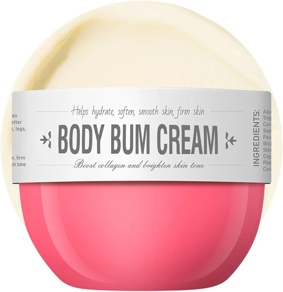 Bum Cream, Thigh and Butt Firming Body Cream, Moisturizing, Smoothening Butt Cream for Women, Lifted and Firm Tightens Skin