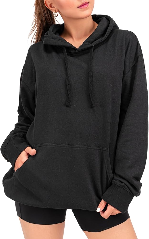 AON's Oversized Hoodie for Women | High Natural Cotton Blend | Extra Breathability | Modern Fit Comfort Hoodie Women Love