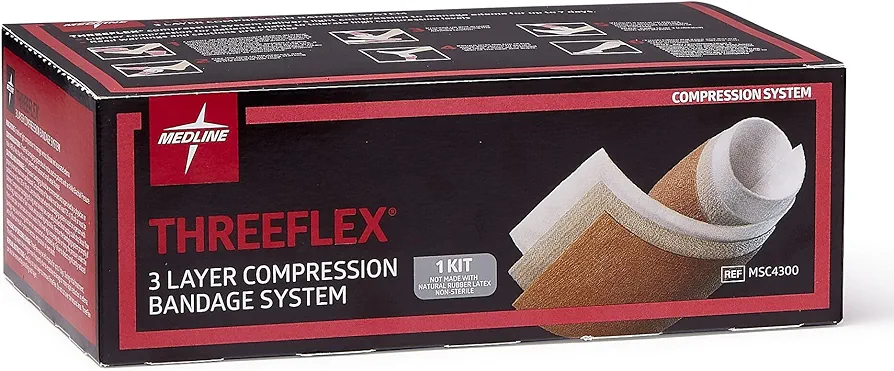 Medline ThreeFlex 3-Layer Compression System