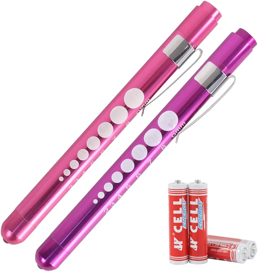 Ever Ready First Aid LED Medical Pen Light (Pink and Purple)