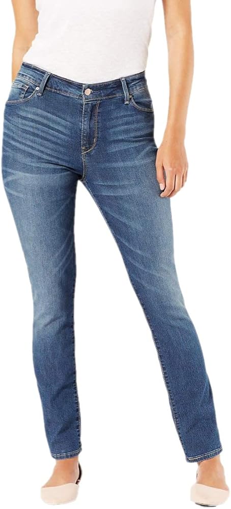 Signature by Levi Strauss & Co Women's Modern Straight Jeans