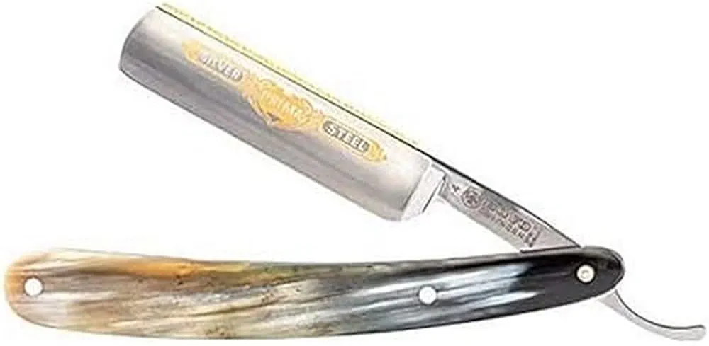 DOVO Straight Razor, Horn Prima, 5/8"- DV-45850, 1 ct.