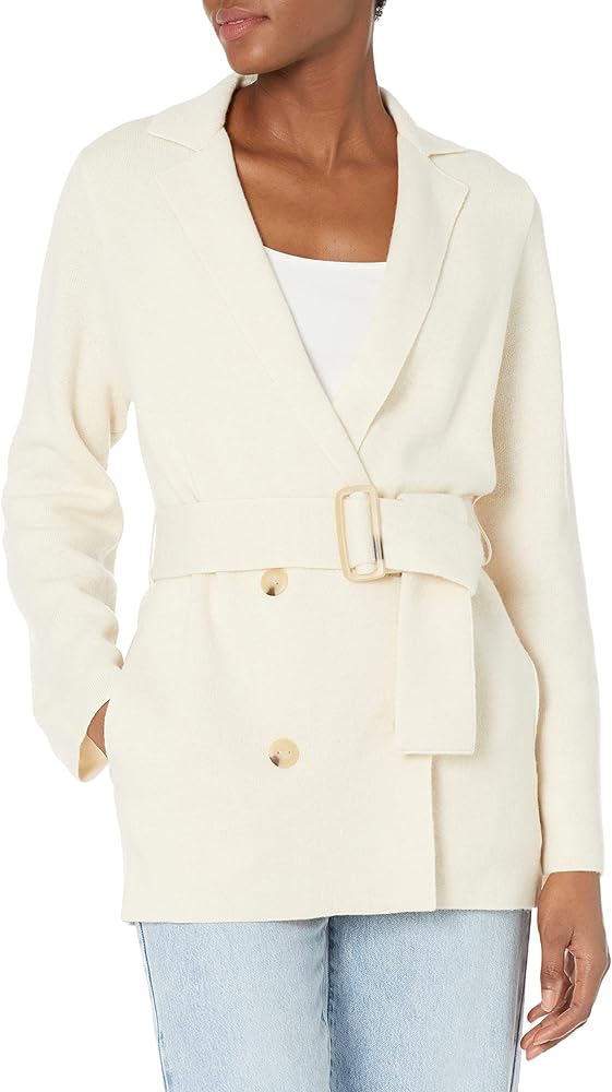 Vince Women's Belted Sweater Coat