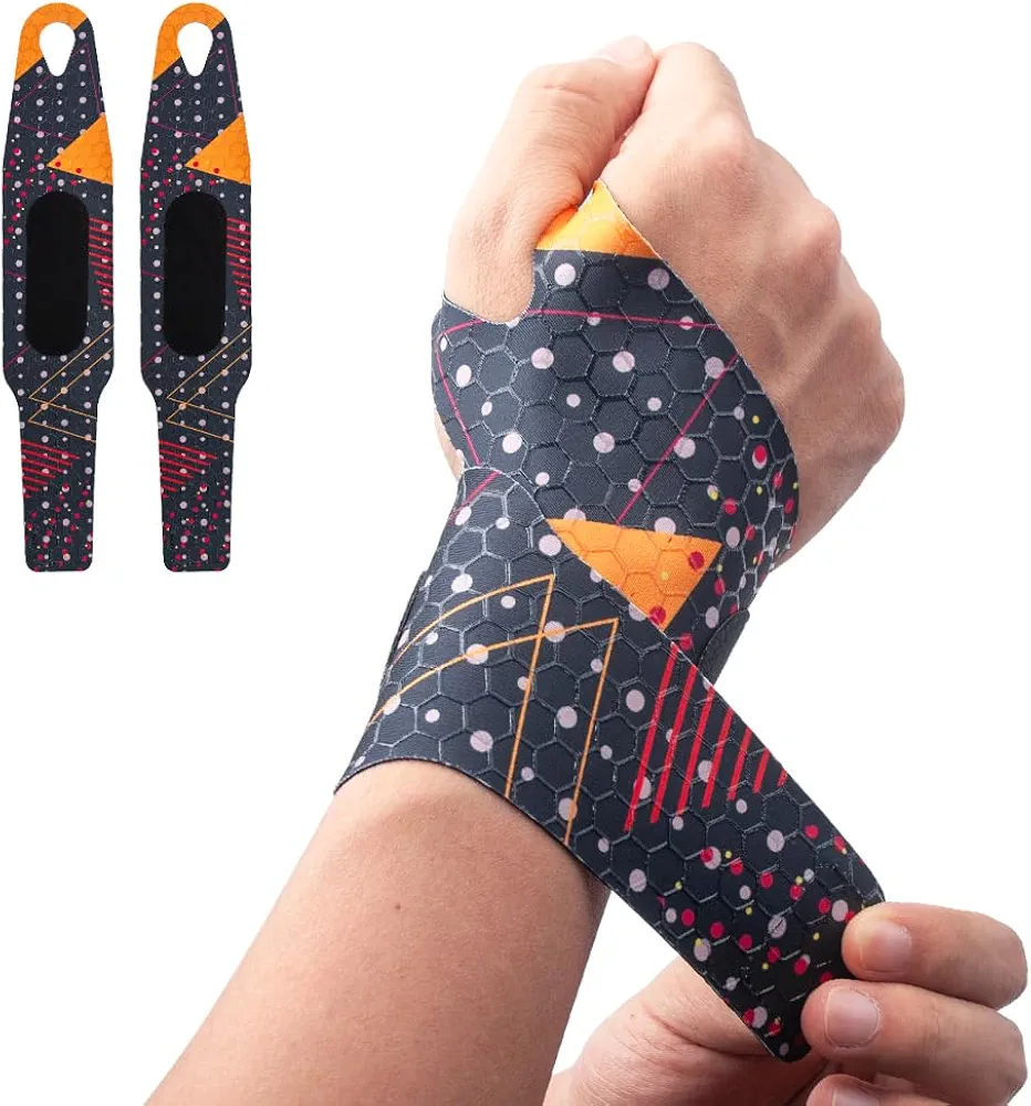 Ultra-Thin Wrist Brace for Men and Women - Gymnastics, Push-ups, Yoga, Aerobics And More, Super Strong Bonding Wrist Support