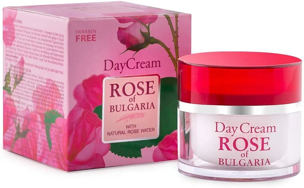 Rose of Bulgaria Day Cream with Natural Rose Water