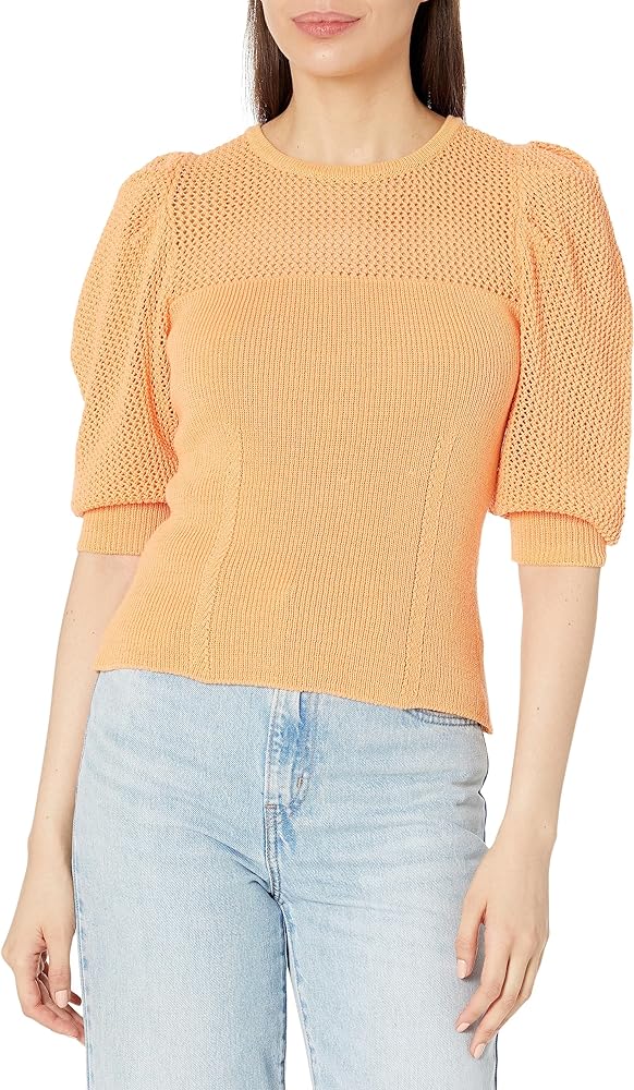 Women's Margaux Sweater in Apricot Nectar