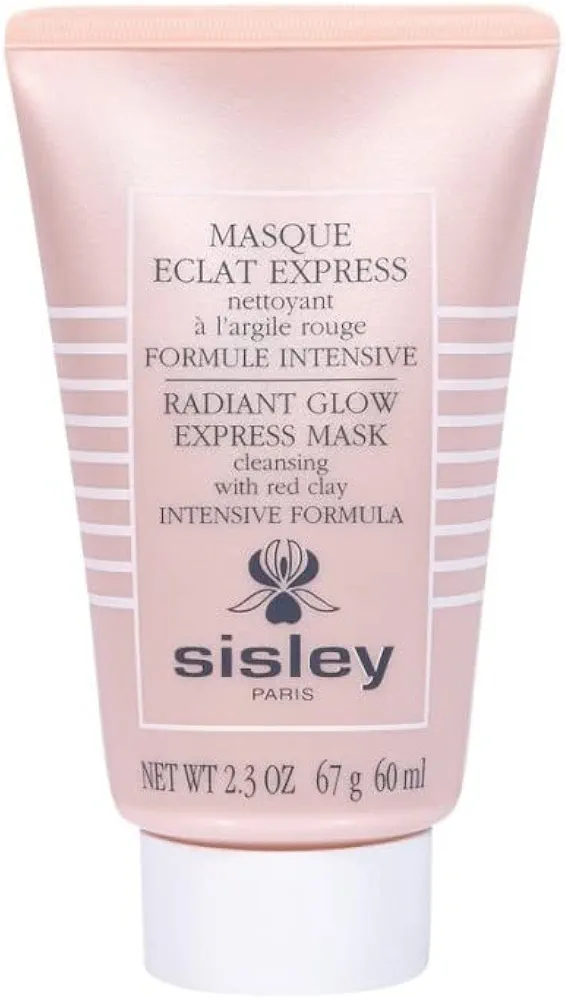 Katase Sisley Radiant Glow Express Mask with Red Clays,2.3-Ounce Tube