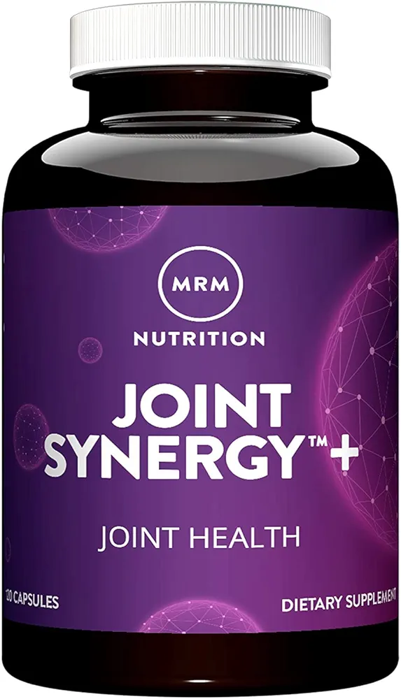 MRM Nutrition Joint Synergy™+ | Joint health | with Theracurcumin® | Gluten-Free | 120 Capsules