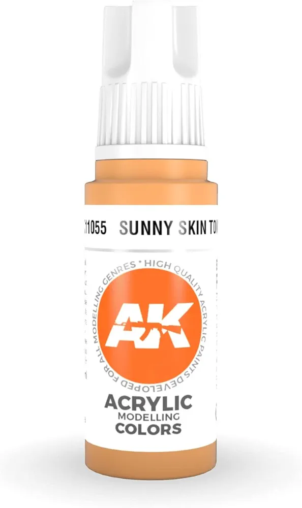 AK Interactive 3rd Gen Acrylic Sunny Skin Tone 17ml