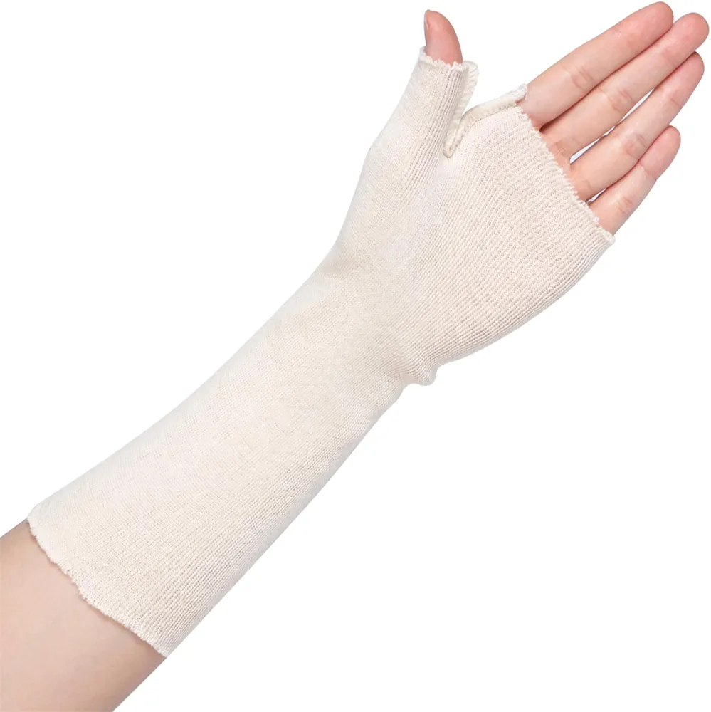 Tubular Bandages 10x33.9cm Support Bandage Tubular Elastic Bandage Hand Socks for Splint Cast Sleeve Wrist and Thumb Spica Stockinette Cotton Wrist Sleeve for Skin Protection 6 Pack