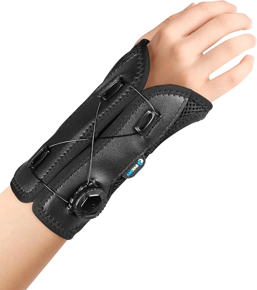 Wrist Brace for Carpal Tunnel Relief - Adjustable Wrist Support Splint for Tendonitis, Arthritis, Injuries, Wrist Pain, Sprain, Suitable for Left and Right Hands（X21)