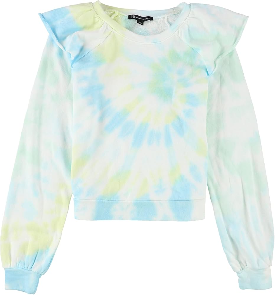 I-N-C Womens Tiedye Sweatshirt