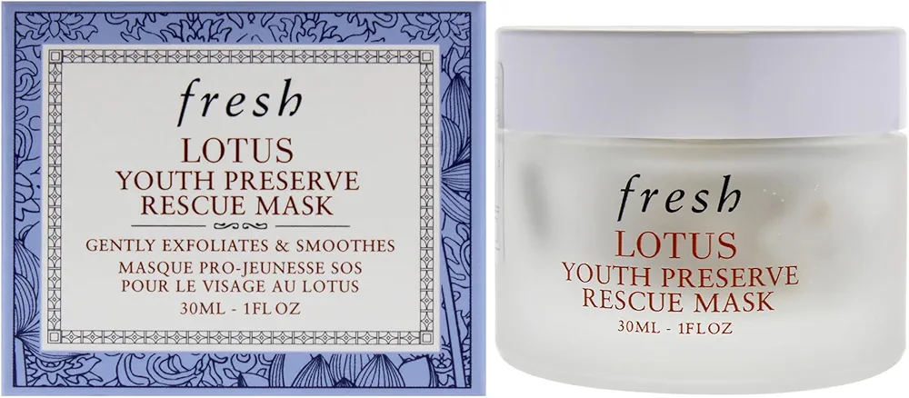 Fresh Lotus Youth Preserve Rescue Mask for Women - 1 oz Mask