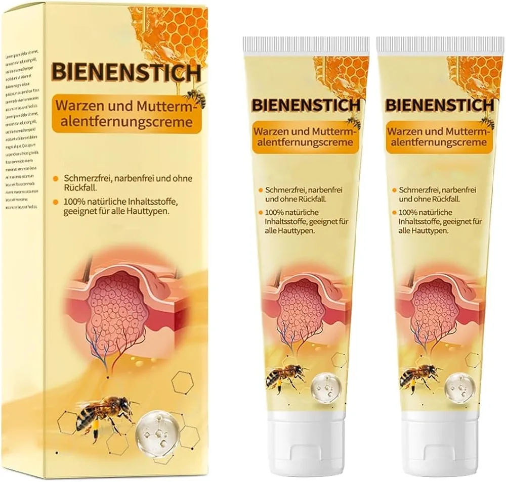 Bee venom cream, Bee Venom Correcting Cream, 2024 New Bee Venom Correcting Gel for Skin Repairing, Suitable for all skin types (2pcs)