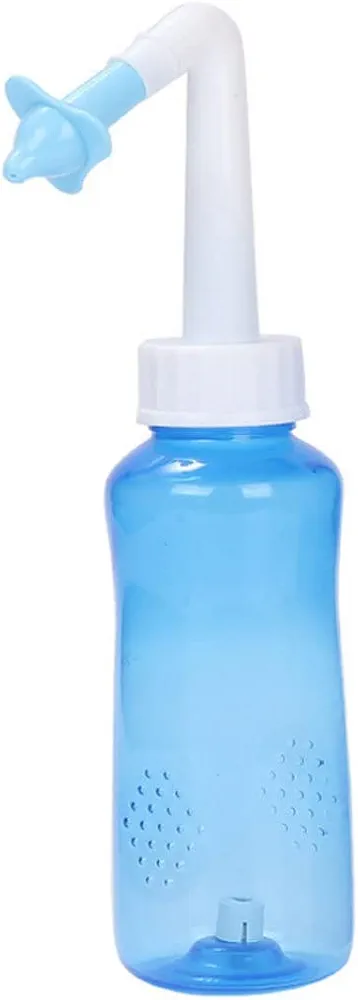 Sinus Rinse Bottle Nose Wash Cleaner Pressure Rinse Nasal Irrigation for Adult Kid, Sinus Rinse Kit