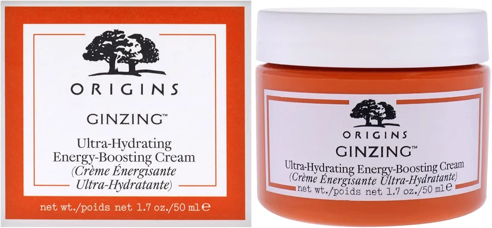 Origins GinZing UltraHydrating EnergyBoosting Cream 50 ml Unboxed, 1.7 Ounce