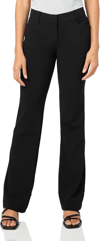 A. Byer Women's Misses Junior's Tropical Cambridge Trouser Pant