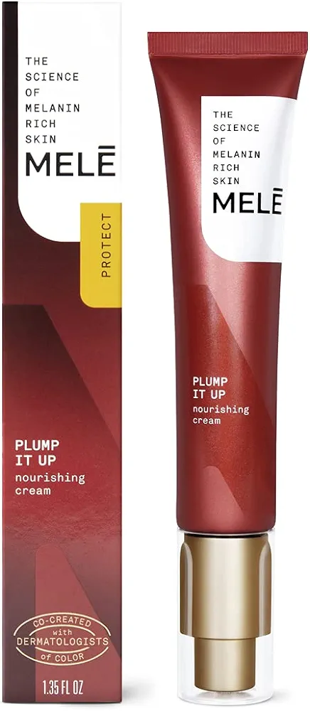 MELE Nourishing Cream For Dry Skin in Need of Extra Hydration Plump It Up With Niacinamide, Vitamin B, and Lightweight Skin Conditioning Agents 1.35 oz