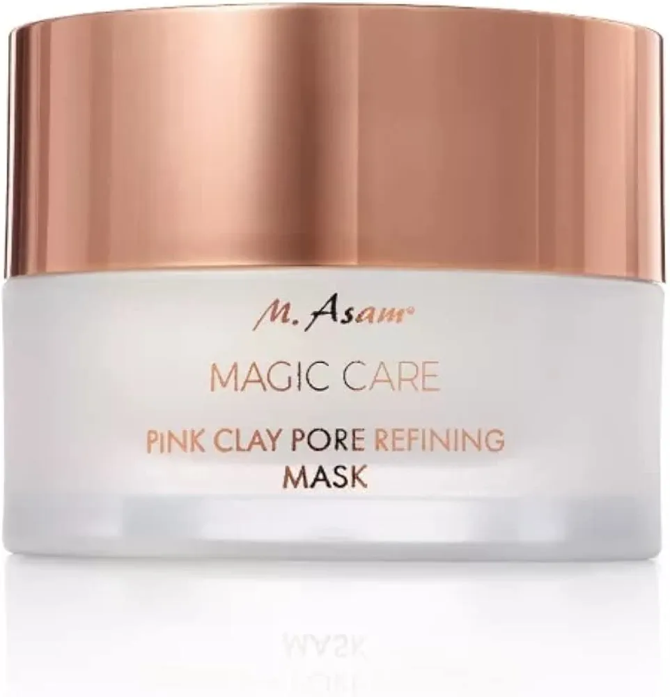 M. Asam MAGIC CARE Pink Clay Pore Refining Mask (30ml) - Face mask with high concentration of pink clay (15%), refines pores immediately & long term, facial cleansing against impurities, facial care