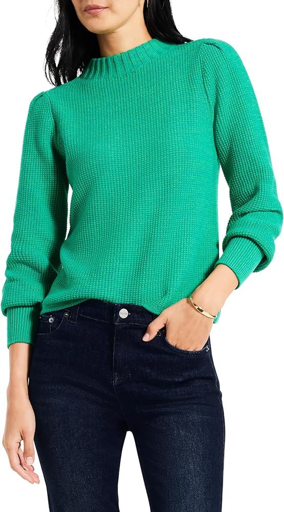 NIC+ZOE Women's Waffle Stitch Sweater