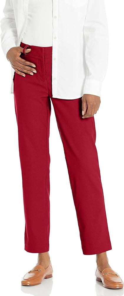 Nanette Nanette Lepore Women's Freedom Stretch Flattering Pant with Slit Back Pockets