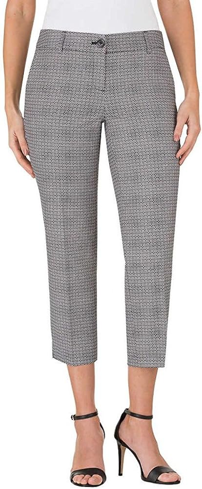 Hilary Radley Women's Stretch Slim Leg Crop Pant