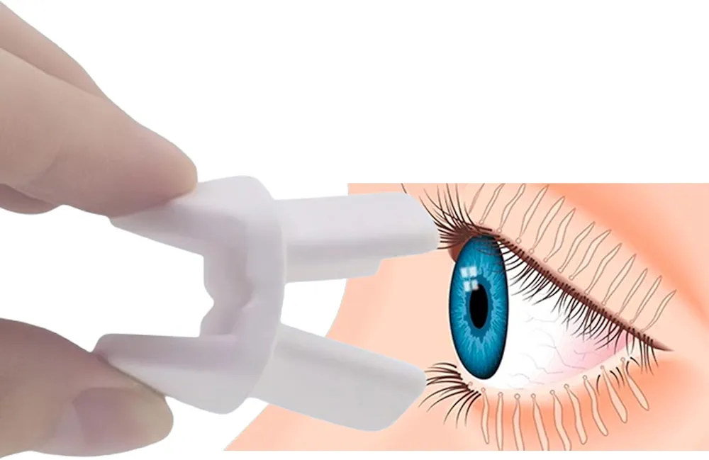 Meibomian Gland Expressor Massager and Eye Gland Expressor,Eyelid Massager for Unblock and Relief MGD and Dry Eyes