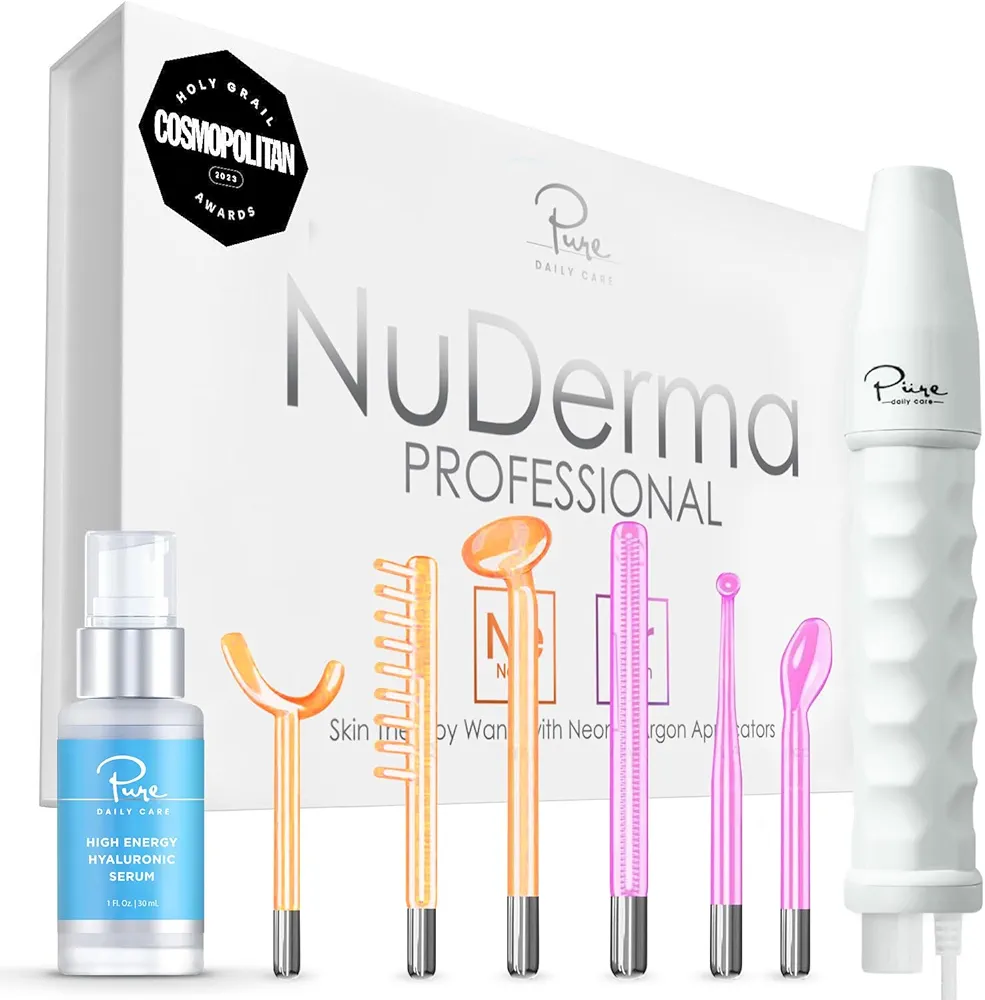 NuDerma Professional and High Energy Hyaluronic Serum 1oz Bundle