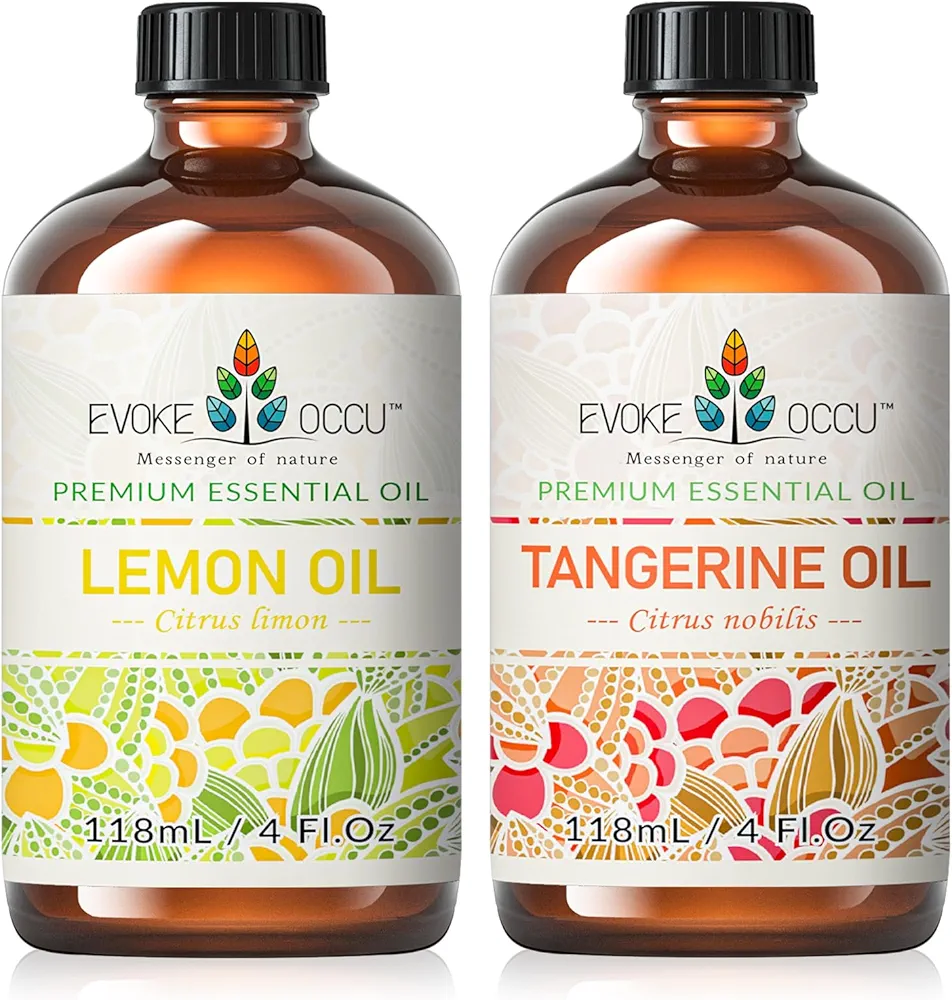 EVOKE OCCU Lemon Essential Oil and Tangerine Essential Oil - 4 Fl Oz