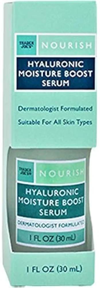 TRADER JOE'S HYALURONIC MOISTURE BOOST SERUM 1 FL OZ (30mL)