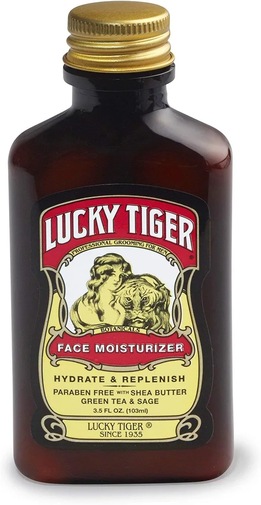 At Last Naturals, Inc. - Lucky Tiger Face Moisturizer, 3.5 Oz Cream by Lucky Tiger