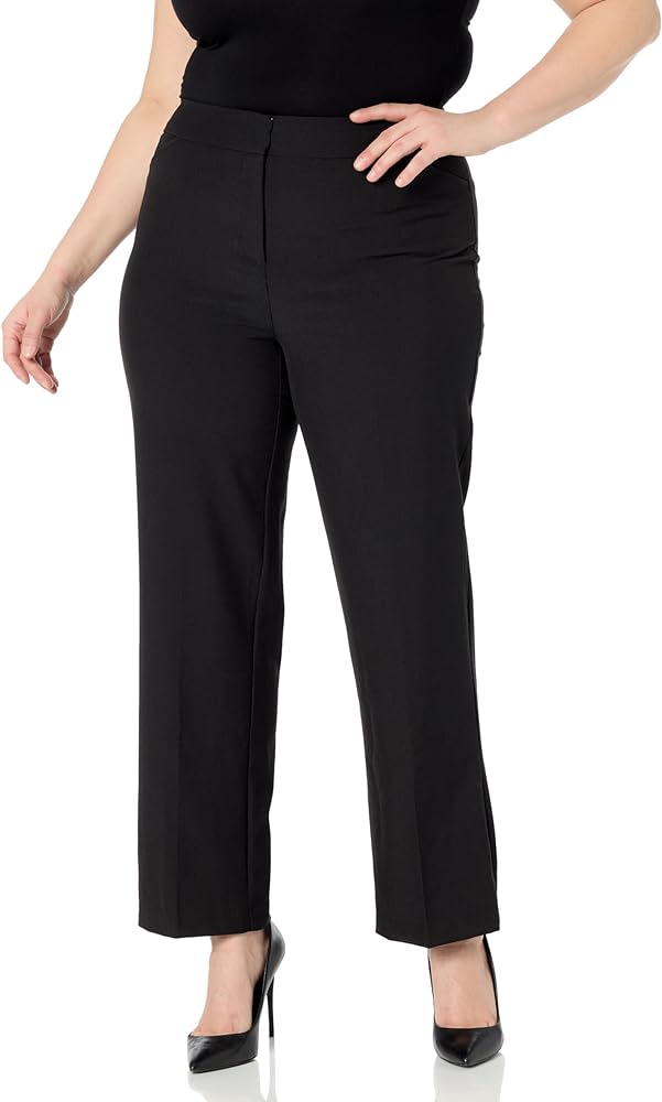 AVENUE Women's Plus Size Trouser Cool Hand AVG, Black