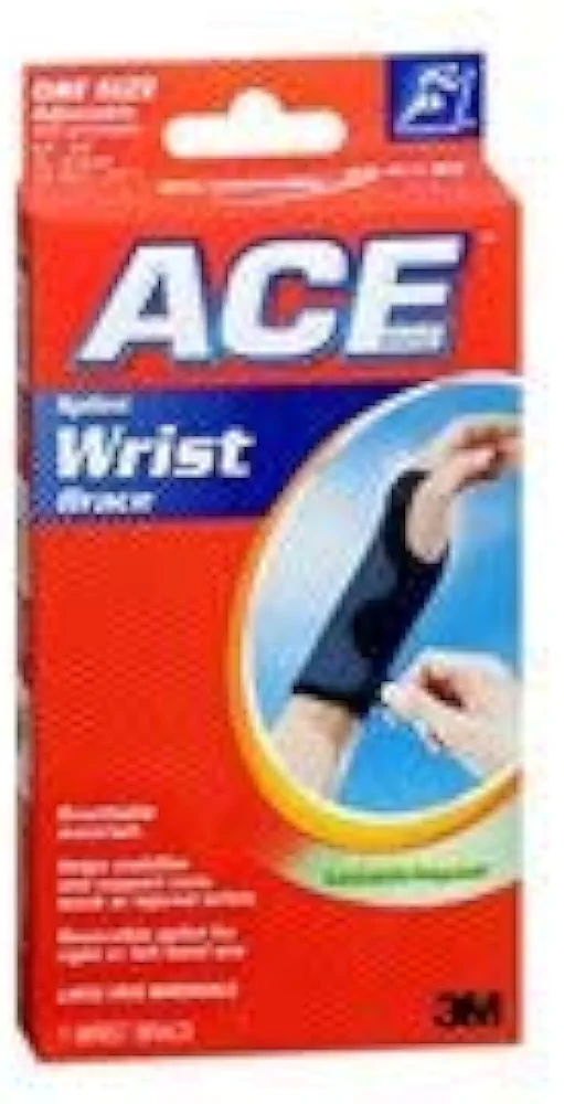 Ace Splnt Wrst Brace Reve Size 1ea Ace Splint Wrist Brace Reversible 1ea