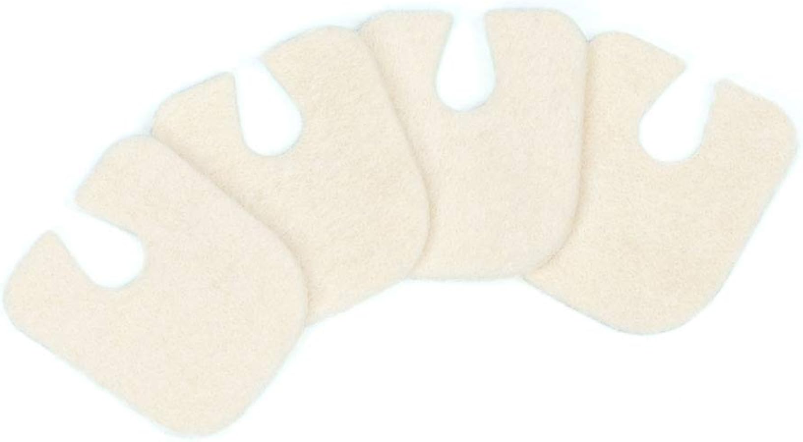 unisex-adult Felt Callus Pads, Relieve Pains & Reduces Friction on Calluses Off White, Universal