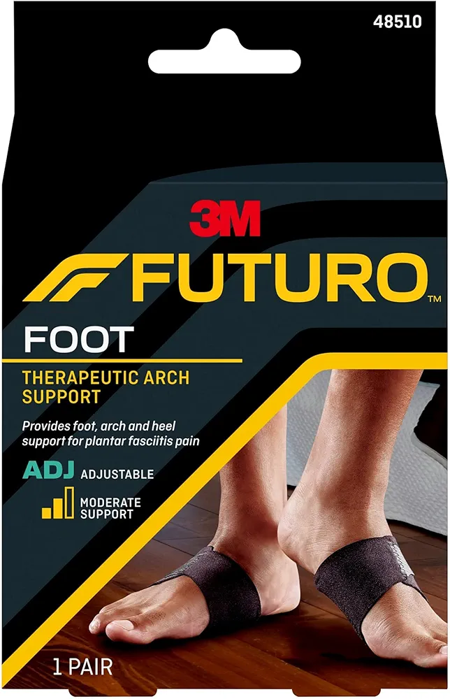 Nexcare Futuro Therapeutic Arch Support Moderate, 1 pair (Pack of 3)