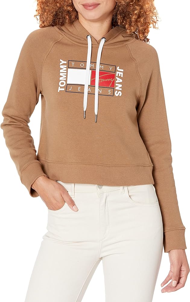 Tommy Hilfiger Women's Everyday Fleece Graphic Hoodie Sweatshirt