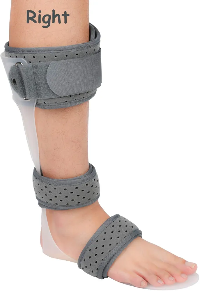 AFO Drop Foot Brace Medical Ankle Foot Orthosis Support Foot Drop Postural Correction Brace (Right/S)