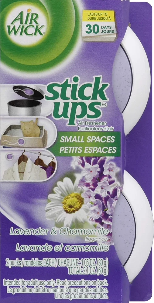 Air Wick Stick Ups Air Freshener, Lavender and Chamomile, 2 Count