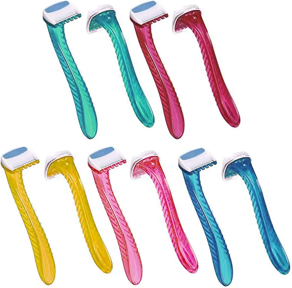 12 Pc Womens Bikini Line Razors Shave Brazilian Hair Shaver Trimmer Legs Arms !