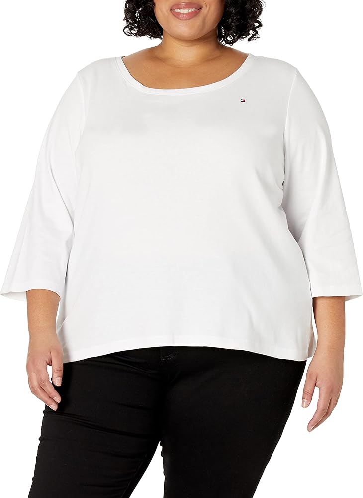 Tommy Hilfiger Women's 3/4 Sleeve Tee