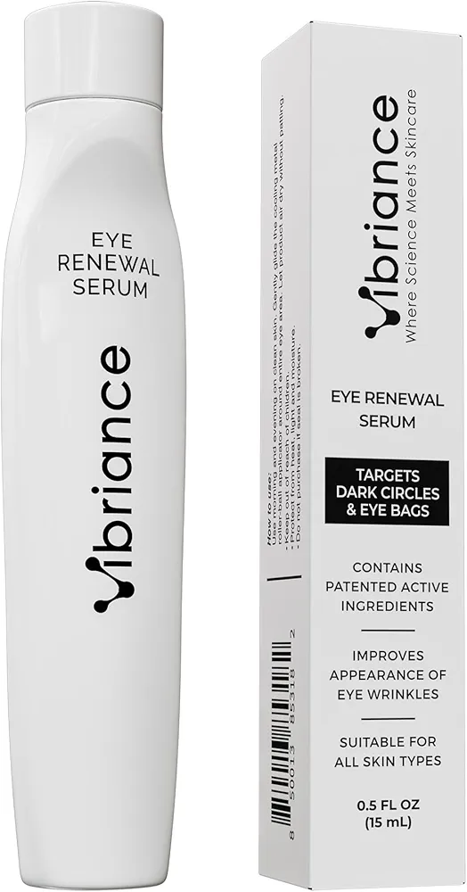 Vibriance Eye Renewal Serum - Eye Serum for Dark Circles and Puffiness Treatment | Caffeine Eye Serum for Reducing Eye Bags