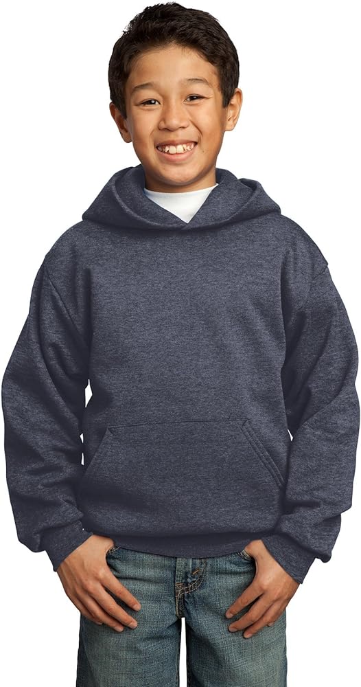 Port & Company Boys' Pullover Hooded Sweatshirt