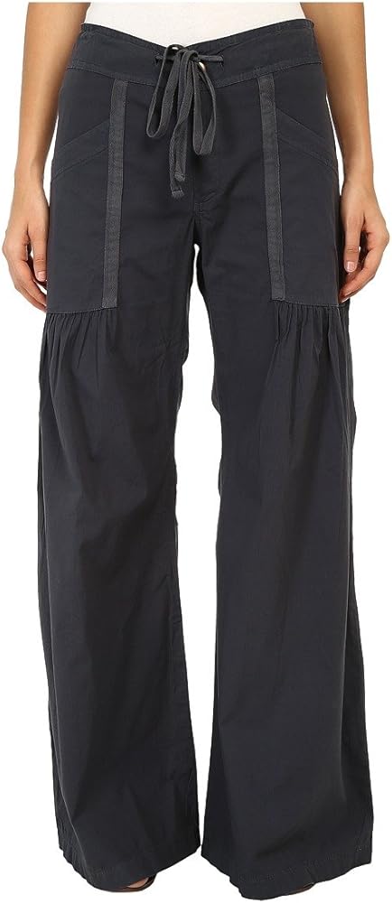 XCVI Women's Willow Wide Leg Stretch Poplin Pants