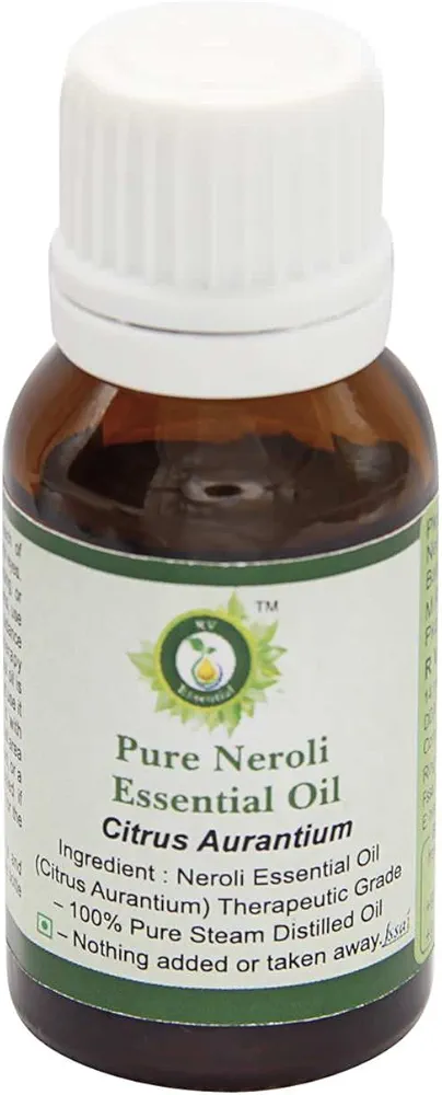 Neroli Essential Oil | Citrus Aurantium | for Skin | for Body | for Face | Massage Oil | 100% Pure Natural | Steam Distilled | 5ml | 0.169oz by R V Essential