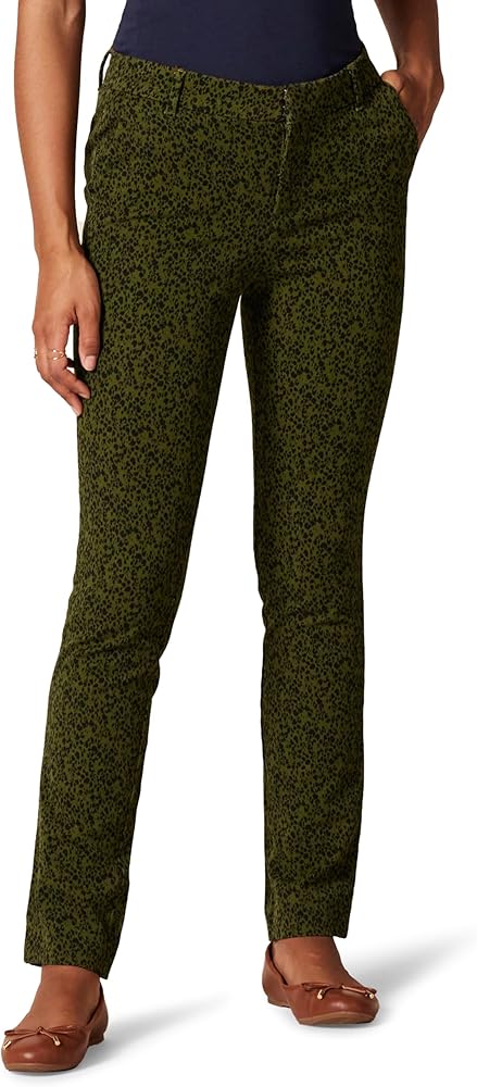 Amazon Essentials Women's Bi-Stretch Full Length Straight Leg Pant